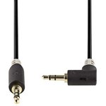 CABW22600AT05, Audio Cable, Stereo, 3.5 mm Jack Plug - 3.5 mm Jack Plug, 500mm
