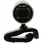 Веб-камера A4TECH PK-910H, 2 Мп, микрофон, USB 2.0, регулируемый крепеж, черная ...