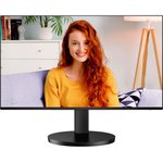 Монитор 23.8" AOC 24B3CF2 Black (1920x1080, WLED, 16:9, IPS, 250 cd, 1300:1, 20M:1, 4ms, 178°/178°, HDMI, 2xUSB3.2, USB-C65W(DP Alt), 100H