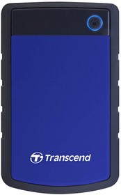 Фото 1/10 Жесткий диск Transcend USB 3.0 4Tb TS4TSJ25H3B StoreJet 25H3 (5400rpm) 2.5" синий