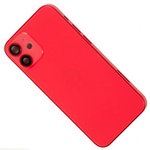 (iPhone 12 Mini) задняя крышка в сборе с рамкой для iPhone 12 Mini, красный