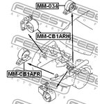 MM-034, Подушка двигателя задняя