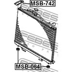 MSB-742, Втулка крепления радиатора
