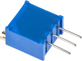 Фото 1/3 3299W-1-202LF, Trimmer Resistors - Through Hole 2Kohms Standoffs Vertical Adjust 3/8