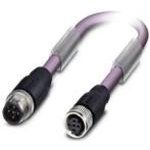1507560, Straight Female 5 way M12 to Straight Male 5 way M12 Bus Cable, 5m