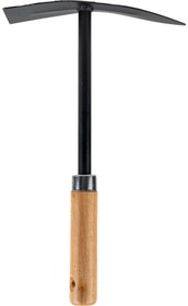 Фото 1/4 Мотыжка комбинированная лепесток-лопатка с деревянной ручкой 00076497