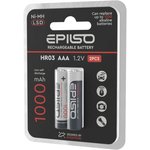Аккумулятор EPILSO HR03/AAA 1000mAh 2BC 1.2V LCD (2/20/200)