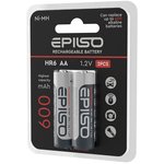 Аккумулятор EPILSO HR6/AA 600mAh 2BC 1.2V (2/20/200)