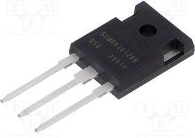 S2M0016120D, Transistor: N-MOSFET; SiC; unipolar; 1.2kV; 140A; Idm: 314A; 714W