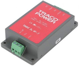 Фото 1/2 TMDC 20-4815, Isolated DC/DC Converters - Chassis Mount Product Type: DC/DC; Package Style: Encapsulated; Output Power (W): 20; Input Voltag