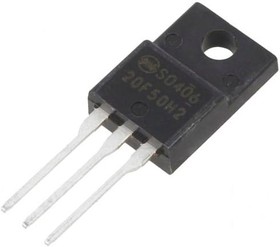 Фото 1/2 P20F50HP2-5600, Транзистор: N-MOSFET, Hi-PotMOS2, полевой, 500В, 20А, Idm: 80А, 95Вт