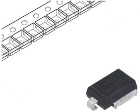 Фото 1/3 SM8S26A-TP, ESD Protection Diodes / TVS Diodes 6600W TRANSIENT VOLTAGE SUPPRESSOR