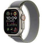 Смарт-часы Apple Watch Ultra 2 A2986, 49мм, зеленый/серый/титан [mrf43ll/a]