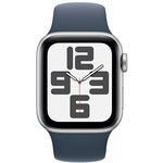 Смарт-часы Apple Watch SE 2023 A2722 40мм OLED корп.серебристый Sport Band ...