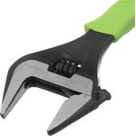 15534, Ключ разводной, тонкие губки, фосфатированый, 200 мм, CrV