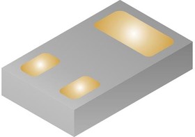 Фото 1/2 CSD17484F4, MOSFETs 30-V, N channel NexFET™ power MOSFET, single LGA 1 mm x 0.6mm, 128 mOhm, gate ESD protection 3-PICOSTAR -55 to 150