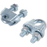 DIN 741 Зажим троса Zn D8 2 шт. Z1 07732