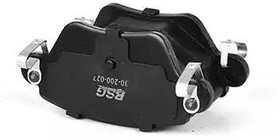 BSG30-200-027, Колодки тормозные дисковые задние
