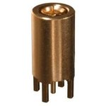 131-3801-231, RF Connectors / Coaxial Connectors SMB PLUG Thru-Hole Gold
