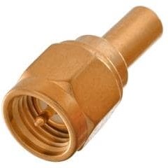 Фото 1/2 142-0407-011, Coaxial Connector (RF) - SMA - Plug - Male Pin - 50 Ohms - 12.4 GHz - 335 V - RG-58, 141, 303 Cable Group - Crimp ...