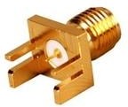 142-0711-881, RF Connectors / Coaxial Connectors SMA END LAUNCH JACK