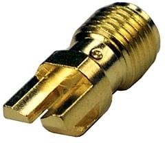 142-0771-831, RF Connectors / Coaxial Connectors PCB JACK GOLD 50 OHM .062"EDGE MNT RND TL