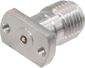 147-0701-211, RF Connectors / Coaxial Connectors Panel Receptacle Jack 2 Hole Flange