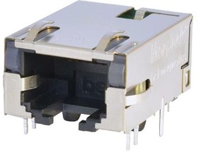 2250337-1, Modular Connectors / Ethernet Connectors MAGJACK 1x1 10G nPoE ICM w/ LED