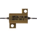 HS10 1K J, Wirewound Resistor 10W, 1kOhm, 5%