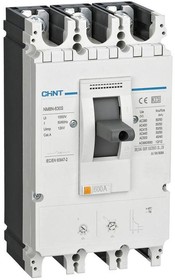 Выключатель автоматический 3п 400А 100кА NM8N-630H TM с рег. термомагнит. расцеп. CHINT 269281