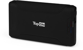 Фото 1/6 Внешний аккумулятор TopON TOP-X72 72000mAh 2 USB-порта, автомобильная розетка 180W, набор для зарядки ноутбуков, аварийный свет, фонарь. Чер