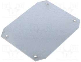 653.011, Mounting plate; steel sheet; SCAME-653.01; Series: ALUBOX