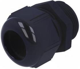 Cable gland, M25, 30 mm, Clamping range 9 to 17 mm, IP68, black, 53111230