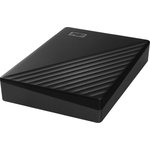 Жесткий диск WD USB 3.0 5Tb WDBPKJ0050BBK-WESN My Passport 2.5" черный