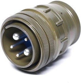 97-3106A-16S-8S(639), Circular MIL Spec Connector 5P Shell Size 16S Straight Plug