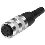 T3261-551, Circular DIN Connectors FEMALE CABLE CONNECTOR 3 WAY