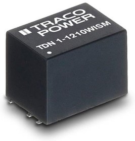 TDN 1-2421WISM, Isolated DC/DC Converters - SMD 1W SMT Iso 9-36Vin +/-5Vout +/-100mA