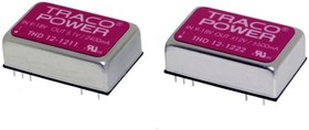 Фото 1/2 THD 12-2423, Isolated DC/DC Converters - Through Hole Product Type: DC/DC; Package Style: DIP-24; Output Power (W): 12; Input Voltage: 18-36