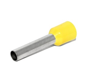 Наконечник штыревой втулочный изолированный KTE 6-18 6mm2/L=18mm/Желтый (упак=500 шт.)
