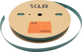 Трубка термоусадочная KLR-GSHS-Z-2X-19.0-GN 19.0/9.5мм/Коэффициент усадки: 2:1/Раб. напряжение: 600В/Цвет: Зеленый (НУ=100м.)