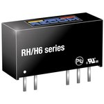RH-0505D/H6, Isolated DC/DC Converters - Through Hole 1W 5Vin +/-5Vout +/-100mA SIP7