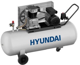 Компрессор масляный HYUNDAI HYC 40200-3BD поршневой, ременной привод. (Уценка)