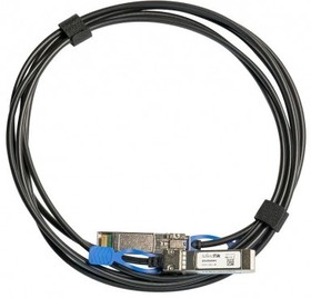 Фото 1/3 MikroTik XS+DA0001 Direct attach cable Кабель SFP/SFP+/SFP28 (1Gbit/10Gbit/25Gbit), 1m