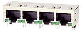 5-6610156-8, Modular Connectors / Ethernet Connectors RJ45 Connector