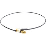1337809-2, RF Cable Assembly, SMA Male Straight - SMA Male Straight, 500mm, Black