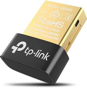 Фото 1/10 Сетевой адаптер TP-LINK UB400 Bluetooth 4.0 Нано USB адаптер, Миниатюрный дизайн, USB 2.0, RTL {80} (099664)