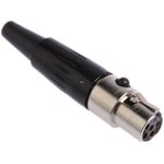 TA5FX, XLR Connectors 5P PLUG FEMALE