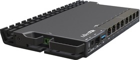 Фото 1/10 Маршрутизатор MikroTik RouterBORD 5009UG+S+ with Marvell Armada ARMv8 CPU (4-cores, 1.4GHz per core), 1GB of DDR4 RAM, 1GB NAND storage, 1x