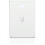 Точка доступа Ubiquiti UniFi U6-IW, устройство/ крепления/адаптер, белый