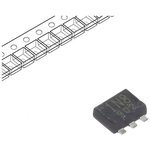 TCR2EE18, IC: voltage regulator; LDO,linear,fixed; 1.8V; 0.2A; SOT553; SMD